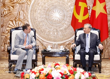 Party leader receives President and CEO of U.S.’s GE Vernova